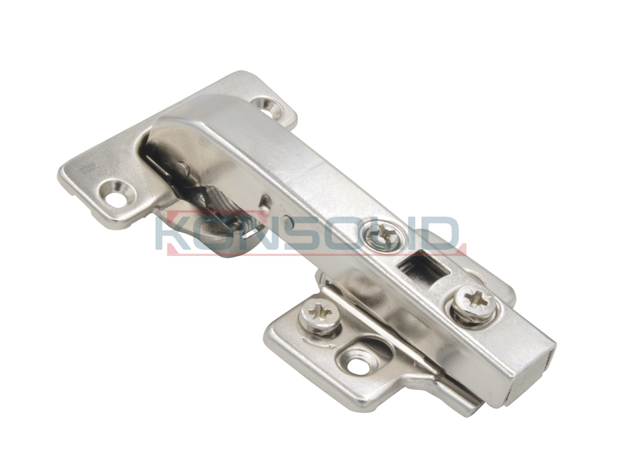 90° hinge, 3D, clip-on
