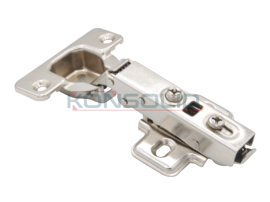 Soft closing hinge (steel clip, lo)