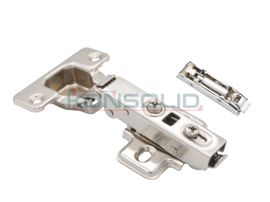 Soft closing hinge (steel clip, lo)