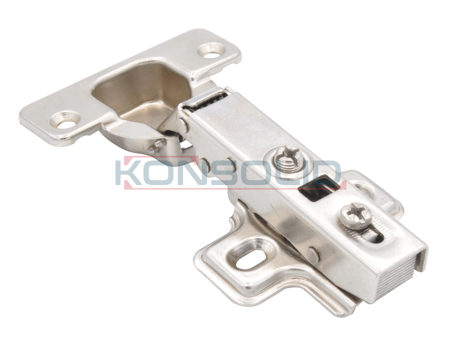 Soft-closing hinge (zamak clip, long cylind)