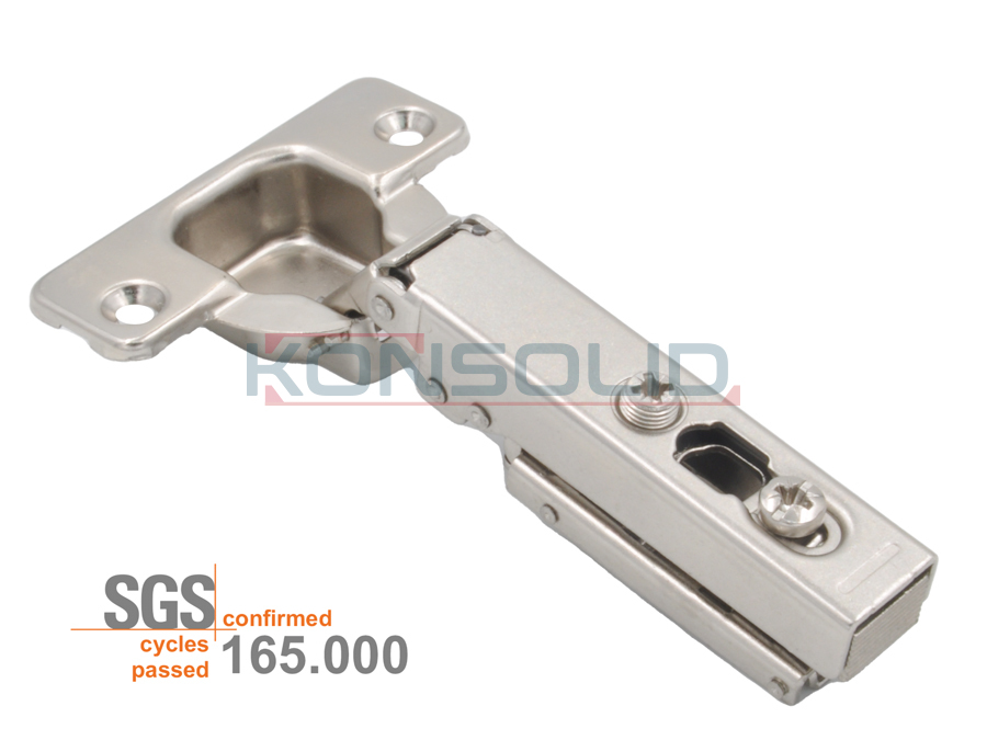 Bisagra con amortiguación 2D