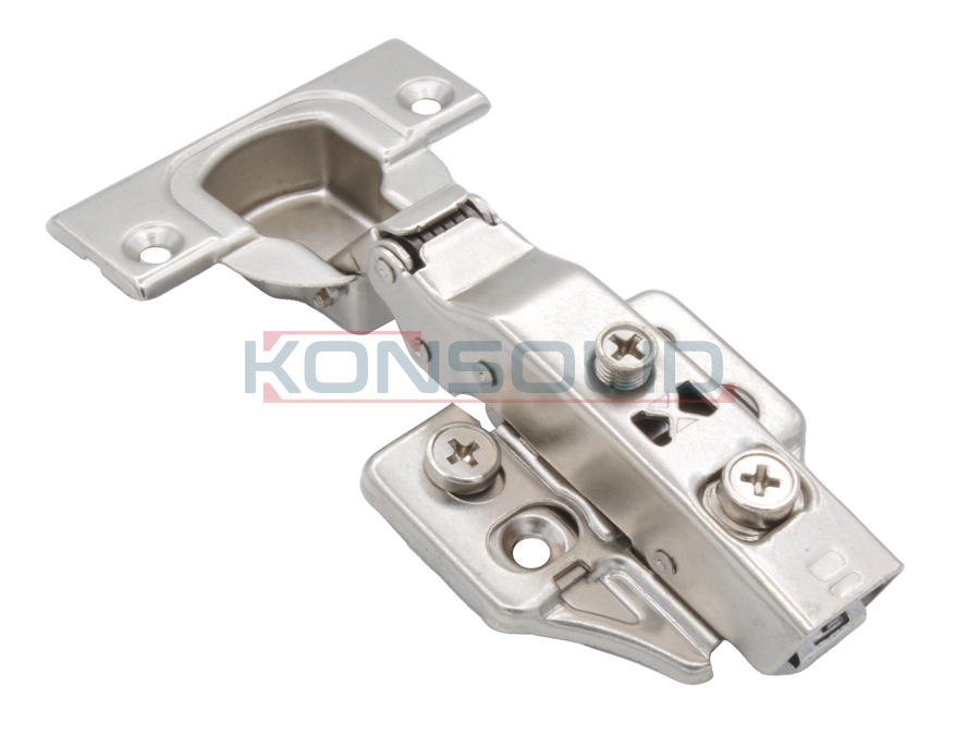 Soft-closing hinge, zinc clip, 3D