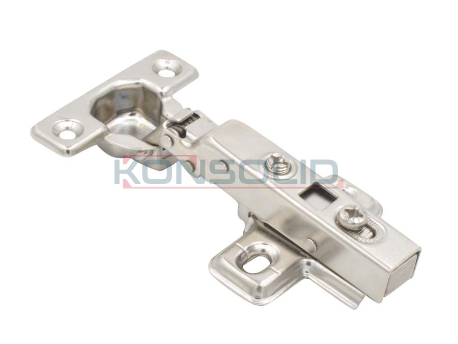 Hinge 26mm, soft-closing, clip-on