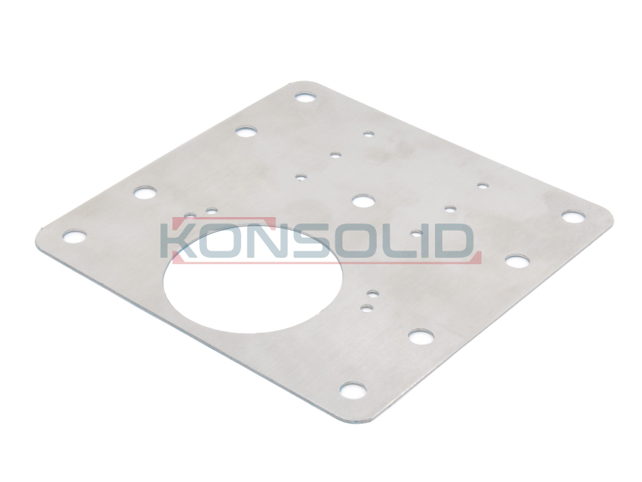 Hinge placing plate
