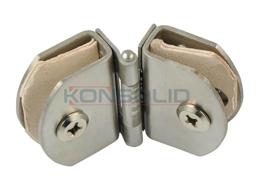 Hinge for glass door