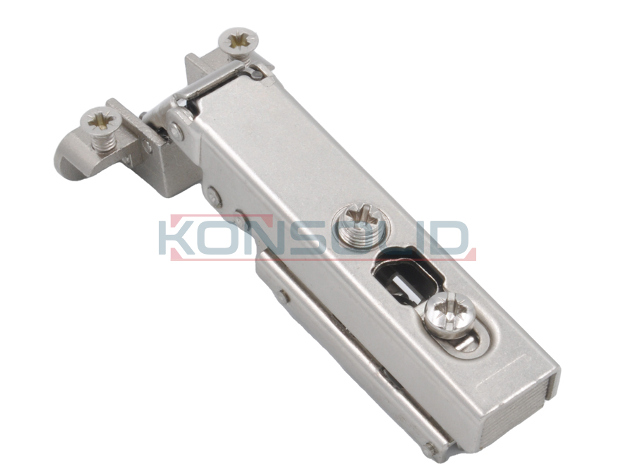 Alüminyum çerçeve frenli menteşesi,zamak klipsli, 2D