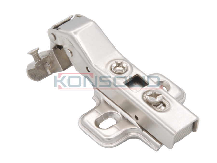 Alüminyum çerçeve frenli menteşes, 30°, zamak klipsli