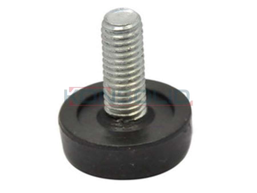 Plastic foot, d24.5/h9