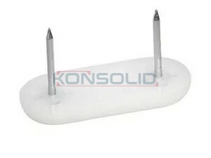 Furniture base with nail