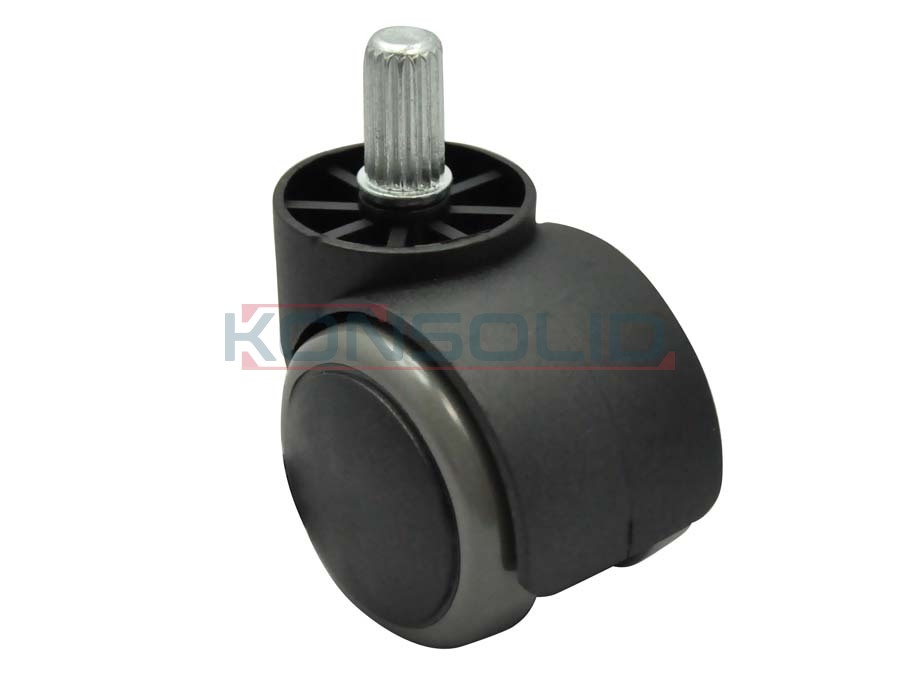 Castor PU, w/ pin, without brake