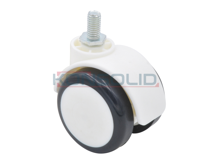 Castor PU, w/ thread, without brake