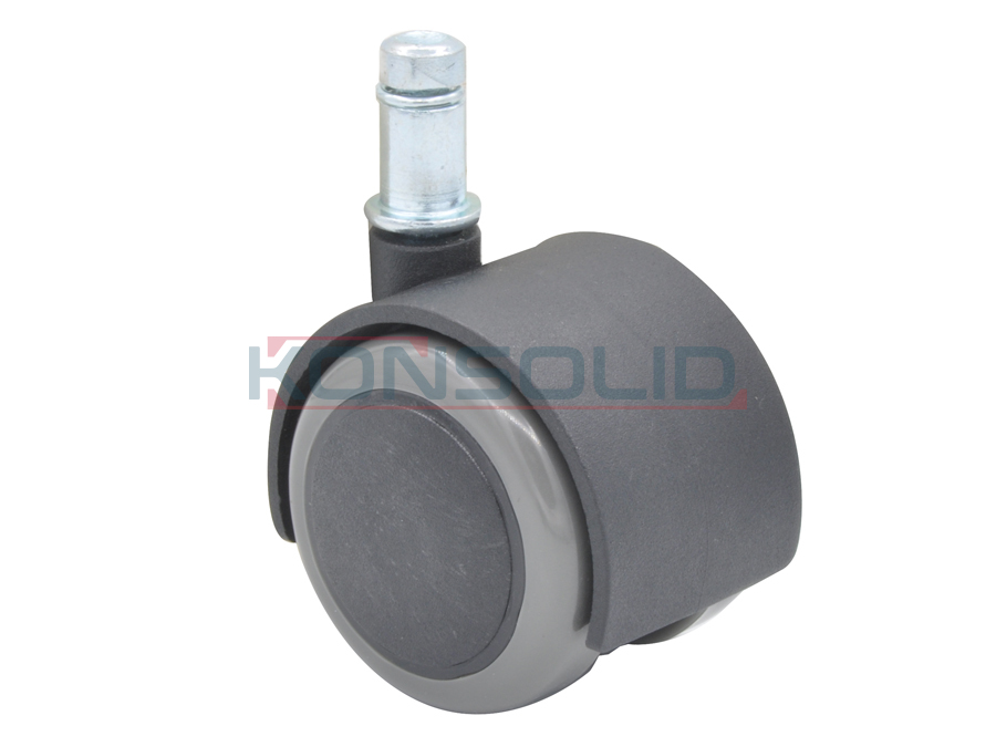 Castor PU, w/ pin, without brake