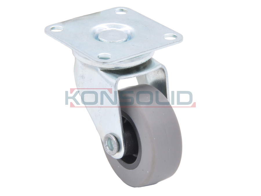 Rueda de acero, con placa