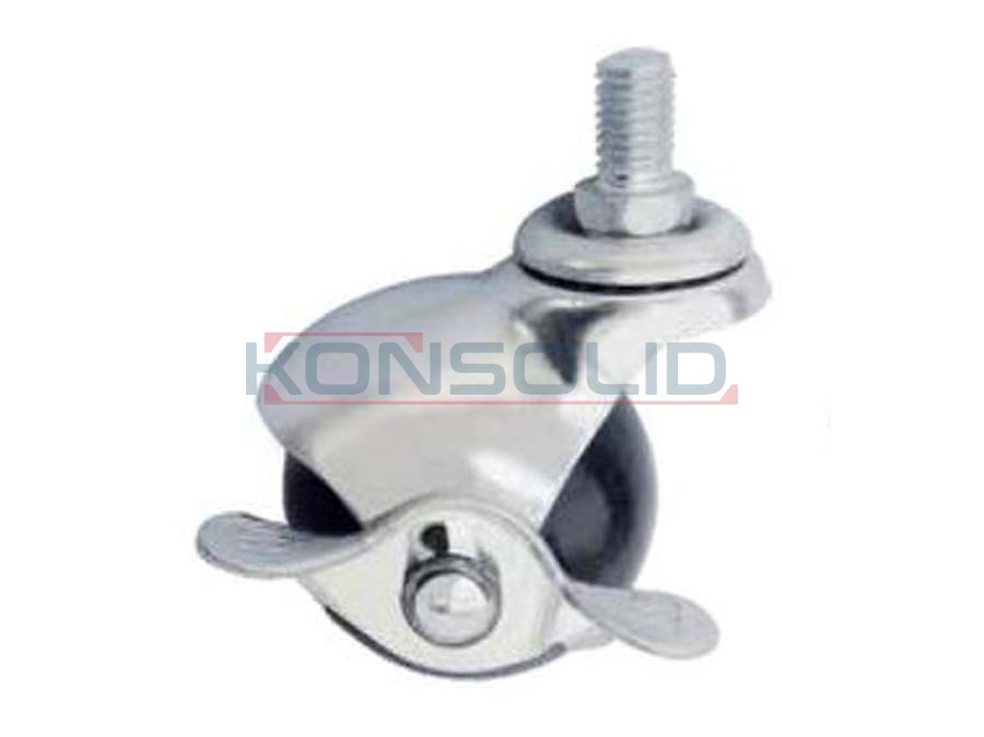 Rueda, con rosca, con soporte