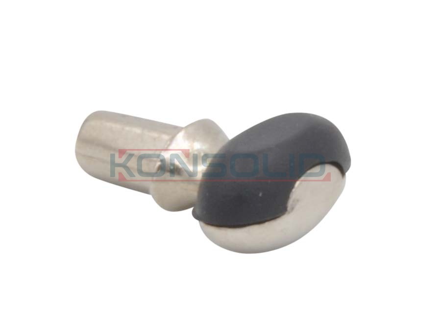 Soporte de estante con goma