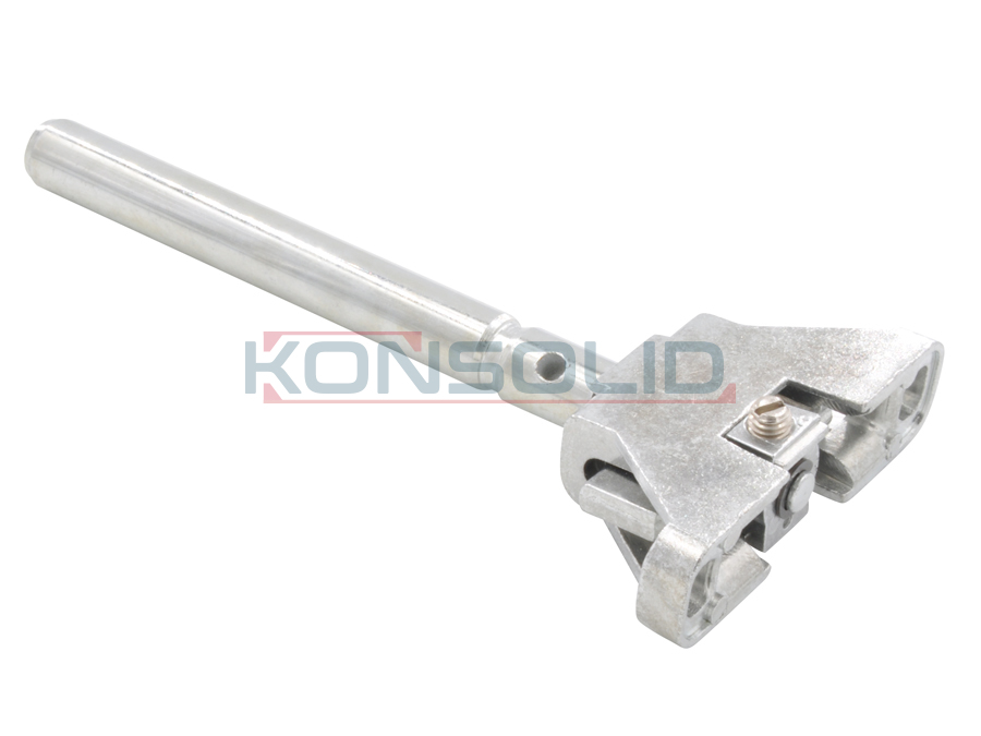 Concealed shelf support, zamak