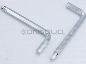 Hexagon key, L-shaped