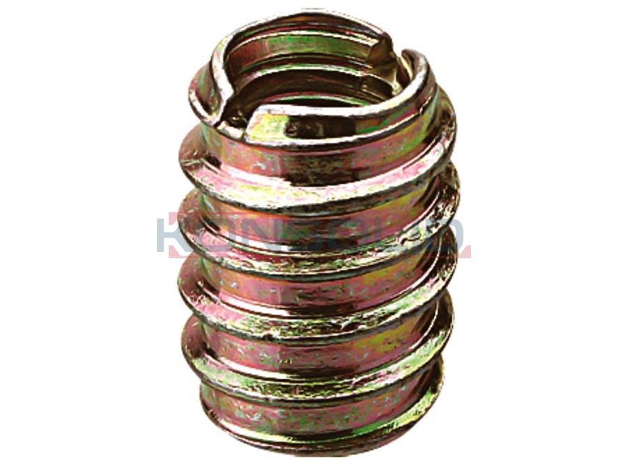 Manguito para enroscar (ranura), acero