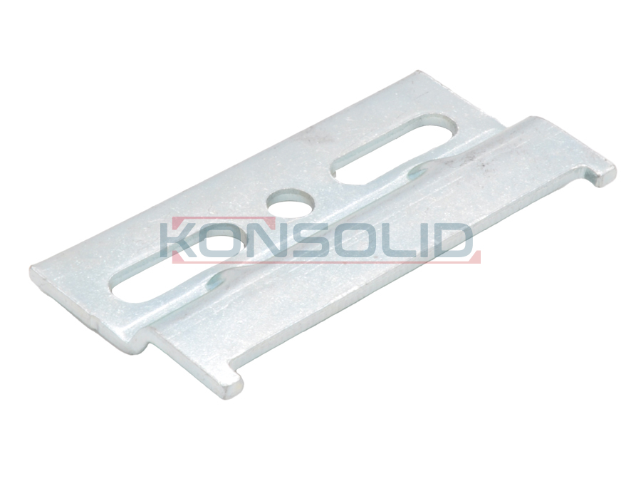 Steel plate for cabinet hanger