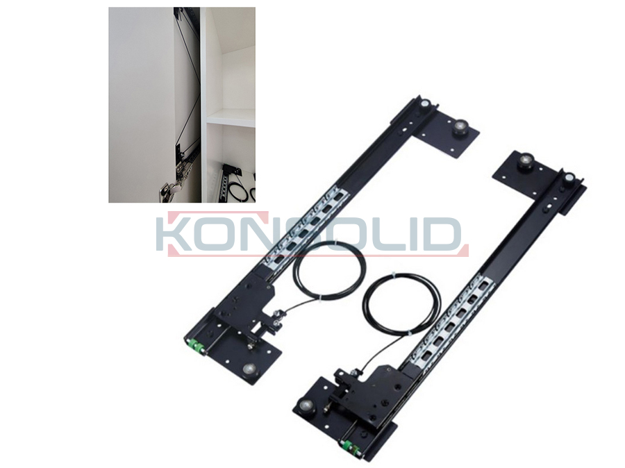 Hidden door mechanism