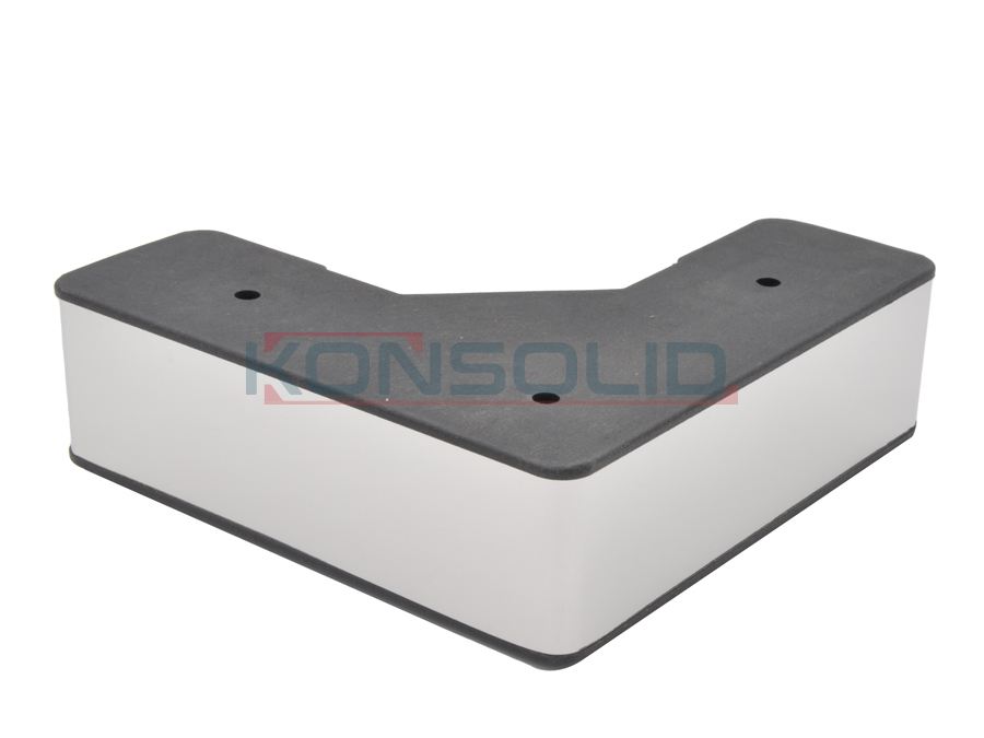 Pata de acero para sofá