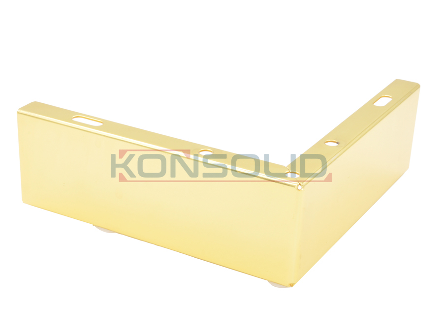 Pata de acero para sofá