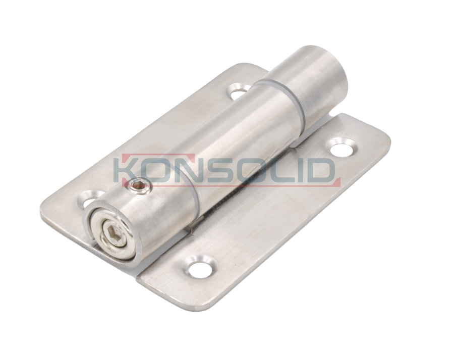 Door hinge for washroom with spring, SS