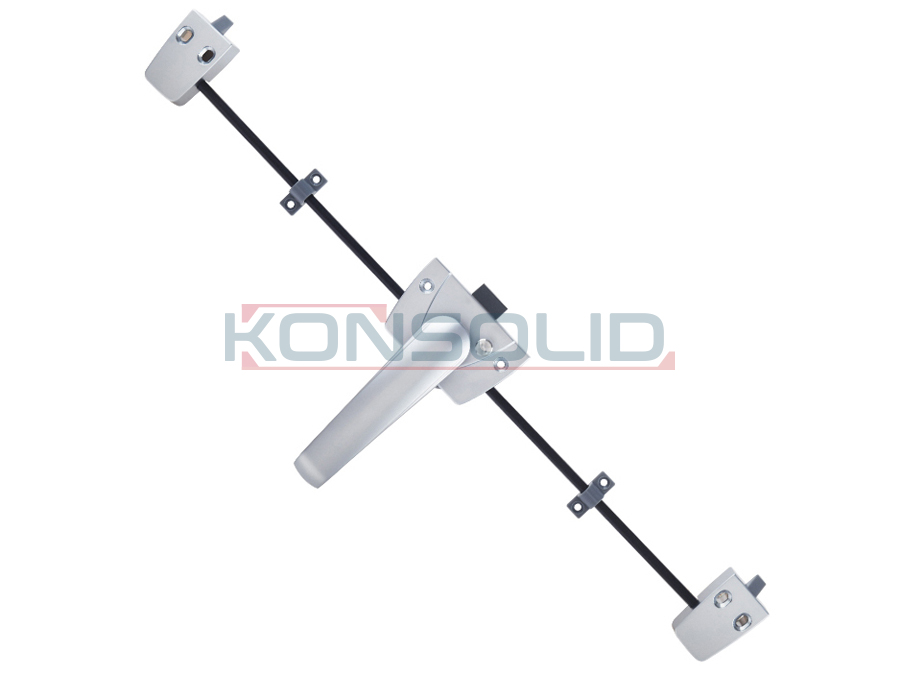 Washroom door handle