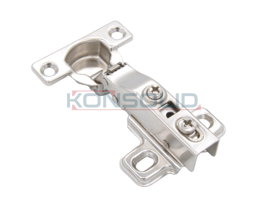 Hinge 26mm, soft-closing, short