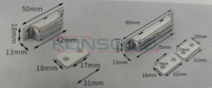Magnetic catch (stainlesssteel)