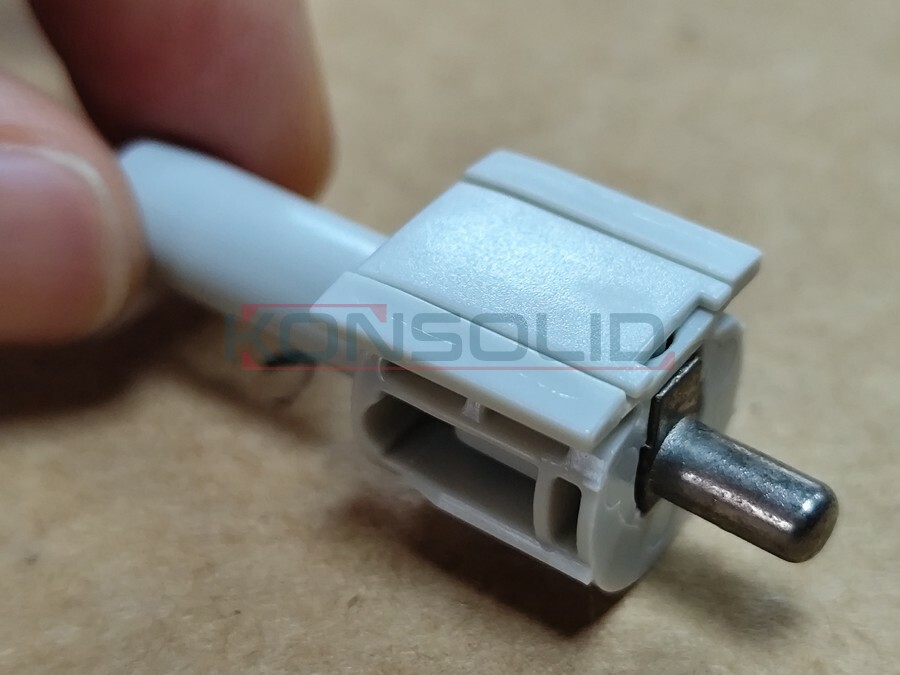 Hidden connector
