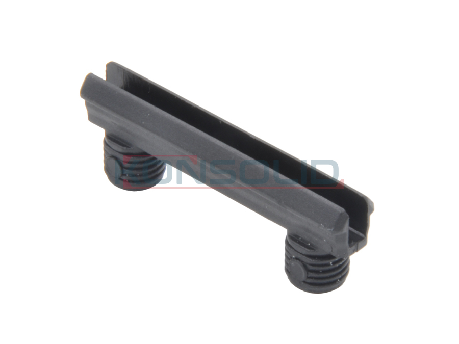 Shelf support, hidden, plastic