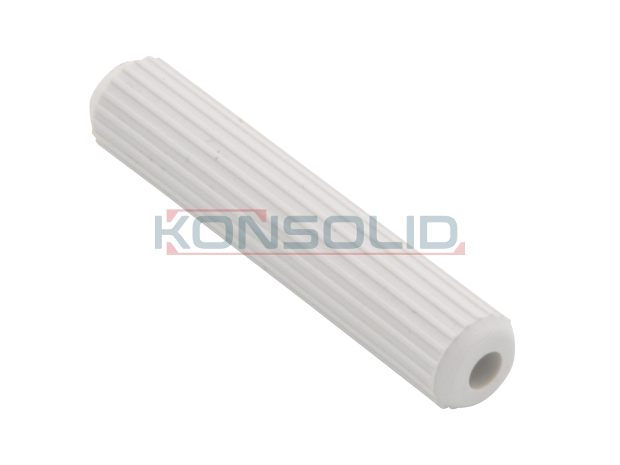 Plastic stick, horizontal grooves