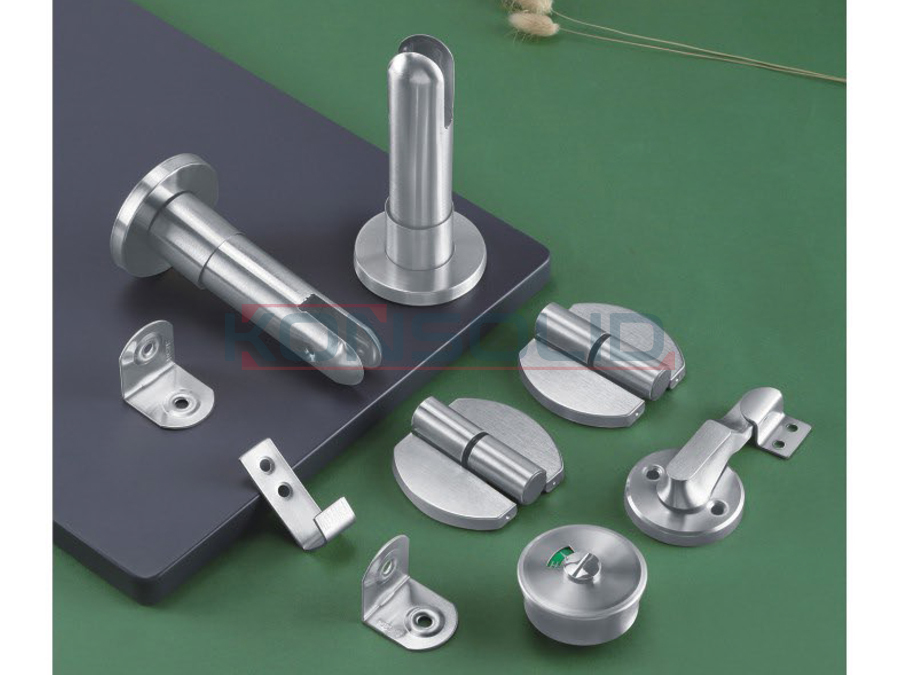 Washroom accessories, set