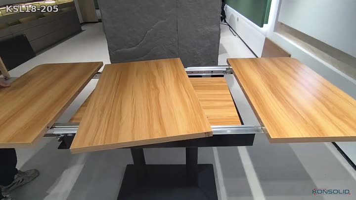 KSLR-205 | Correderas de extensión para mesa de comedor - Video